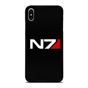 N7 MASS EFFECT METAL LOGO iPhone XS Max Case