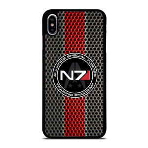 N7 MASS EFFECT PLATE LOGO iPhone XS Max Case N7 MASS EFFECT PLATE LOGO iPhone XS Max Case