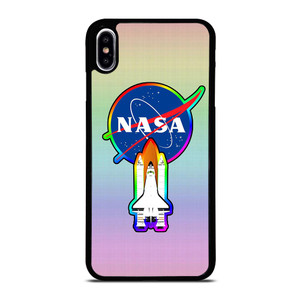 NASA COLOR FULL LOGO iPhone XS Max Case NASA COLOR FULL LOGO iPhone XS Max Case