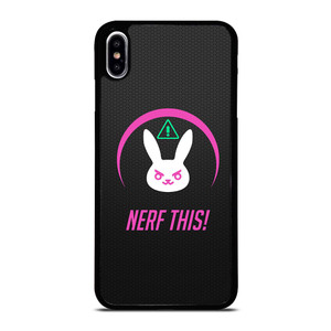 NERF THIS OVERWATCH D.VA iPhone XS Max Case NERF THIS OVERWATCH D.VA iPhone XS Max Case
