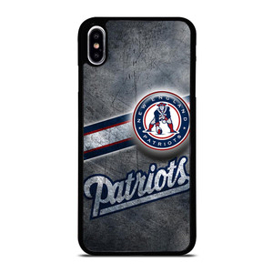 NEW ENGLAND PATRIOTS FOOTBALL LOGO iPhone XS Max Case