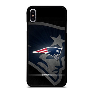 NEW ENGLAND PATRIOTS METAL LOGO iPhone XS Max Case NEW ENGLAND PATRIOTS METAL LOGO iPhone XS Max Case