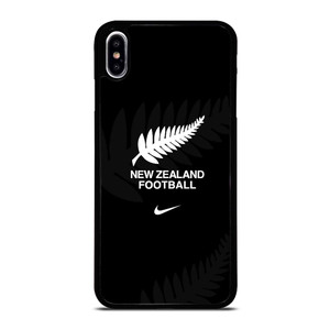 NEW ZEALAND FOOTBALL NIKE LOGO iPhone XS Max Case