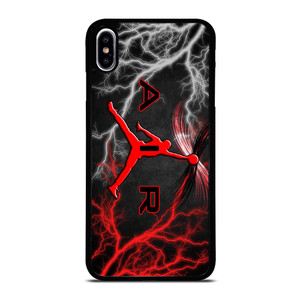 NIKE AIR JORDAN LIGHTNING LOGO iPhone XS Max Case NIKE AIR JORDAN LIGHTNING LOGO iPhone XS Max Case