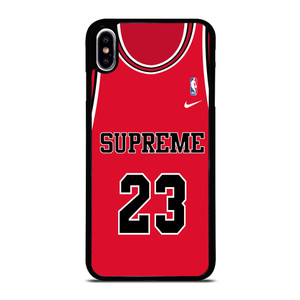 NIKE MICHAEL JORDAN SUPREME JERSEY iPhone XS Max Case NIKE MICHAEL JORDAN SUPREME JERSEY iPhone XS Max Case