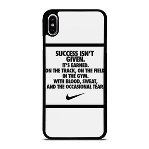 NIKE MOTIVATIONAL QUOTES iPhone XS Max Case NIKE MOTIVATIONAL QUOTES iPhone XS Max Case