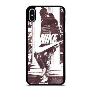 NIKE STREET URBAN BLACK WHITE iPhone XS Max Case NIKE STREET URBAN BLACK WHITE iPhone XS Max Case
