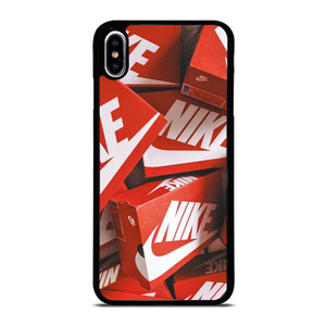 NIKE SWOOSH BOXES iPhone XS Max Case NIKE SWOOSH BOXES iPhone XS Max Case