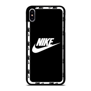 NIKE SWOOSH ROUND BLACK iPhone XS Max Case NIKE SWOOSH ROUND BLACK iPhone XS Max Case