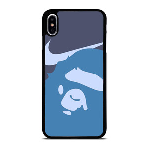 NIKE X BAPE BLUE iPhone XS Max Case NIKE X BAPE BLUE iPhone XS Max Case