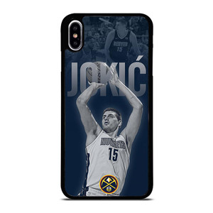 NIKOLA JOKIC DENVER NUGGETS NBA iPhone XS Max Case NIKOLA JOKIC DENVER NUGGETS NBA iPhone XS Max Case