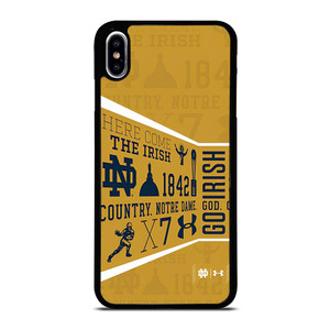 NOTRE DAME FIGHTING IRISH WALL iPhone XS Max Case