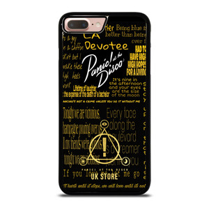 PANIC AT THE DISCO LOGO GOLD iPhone 8 Plus Case