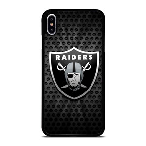 OAKLAND RAIDERS METAL LOGO iPhone XS Max Case