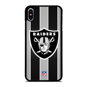 OAKLAND RAIDERS STRIPE LOGO iPhone XS Max Case
