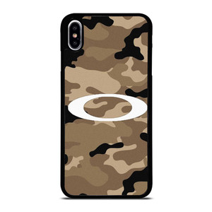 OAKLEY BROWN CAMO WALLPAPER iPhone XS Max Case