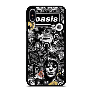 OASIS ROCK BAND POSTER iPhone XS Max Case OASIS ROCK BAND POSTER iPhone XS Max Case