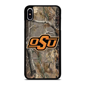 OKLAHOMA STATE UNIVERSITY CAMO LEAF iPhone XS Max Case