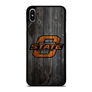OKLAHOMA STATE UNIVERSITY WOODEN LOGO iPhone XS Max Case