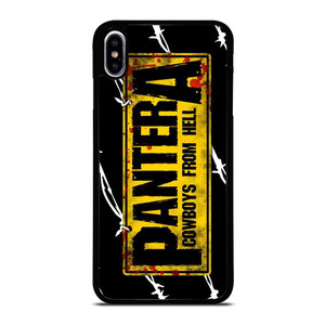 PANTERA COWBOYS FROM HELL iPhone XS Max Case PANTERA COWBOYS FROM HELL iPhone XS Max Case