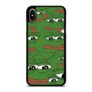 PEPE THE FROG PATTERN iPhone XS Max Case