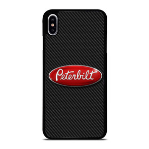 PETERBILT TRUCK LOGO CARBON iPhone XS Max Case PETERBILT TRUCK LOGO CARBON iPhone XS Max Case