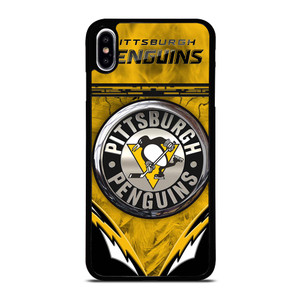 PITTSBURGH PENGUINS METAL NHL iPhone XS Max Case