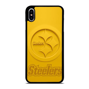 PITTSBURGH STEELERS YELLOW CRAFT iPhone XS Max Case PITTSBURGH STEELERS YELLOW CRAFT iPhone XS Max Case
