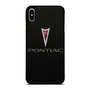 PONTIAC AUTOMOBILE LOGO METAL iPhone XS Max Case PONTIAC AUTOMOBILE LOGO METAL iPhone XS Max Case