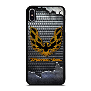 PONTIAC TRANS AM FIREBIRD METAL LOGO 2 iPhone XS Max Case