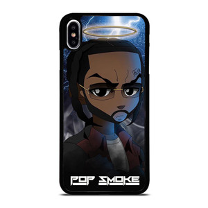 POP SMOKE RAPPER CARTOON LOGO iPhone XS Max Case