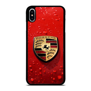 PORSCHE RED EMBLEM iPhone XS Max Case PORSCHE RED EMBLEM iPhone XS Max Case