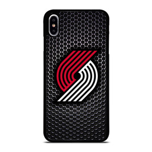 PORTLAND TRAIL BLAZERS SYMBOL METAL iPhone XS Max Case