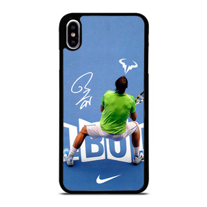 RAFAEL NADAL NIKE SIGNATURE LOGO iPhone XS Max Case
