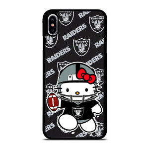 RAIDERS HELLO KITTY iPhone XS Max Case RAIDERS HELLO KITTY iPhone XS Max Case