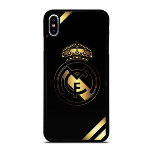 REAL MADRID FC NEW GOLD LOGO iPhone XS Max Case