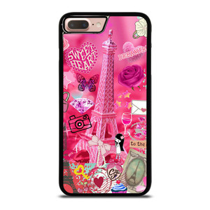 PINK PARIS CUTE iPhone 8 Plus Case