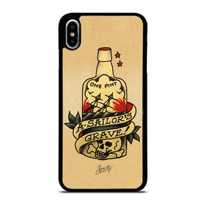 SAILOR JERRY GRAVE TATTOO iPhone XS Max Case