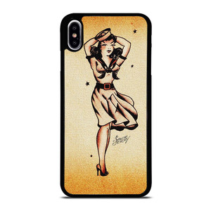 SAILOR JERRY TATTOO GIRL iPhone XS Max Case