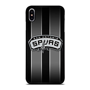 SAN ANTONIO SPURS NBA STRIPE LOGO iPhone XS Max Case