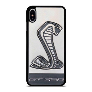 SHELBY GT350R SILVER EMBLEM SIGN iPhone XS Max Case