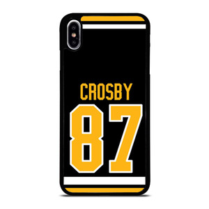 SIDNEY CROSBY PITTSBURGH PENGUINS NHL iPhone XS Max Case
