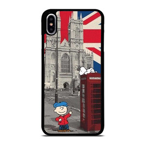 SNOOPY BOX TELEPHONE iPhone XS Max Case SNOOPY BOX TELEPHONE iPhone XS Max Case