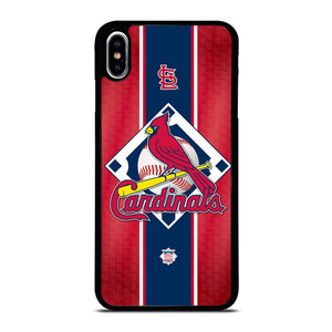 ST LOUIS CARDINALS MLB BASEBALL iPhone XS Max Case ST LOUIS CARDINALS MLB BASEBALL iPhone XS Max Case