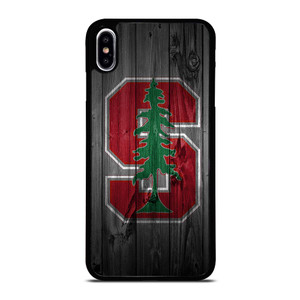 STANFORD CARDINAL WOODEN LOGO iPhone XS Max Case