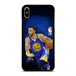 STEPHEN CURRY SIGNATURE GOLDEN STATE WARRIORS  iPhone XS Max Case