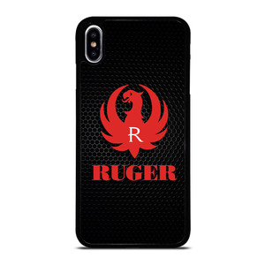 STURM RUGER FIREARM METAL SYMBOL iPhone XS Max Case STURM RUGER FIREARM METAL SYMBOL iPhone XS Max Case