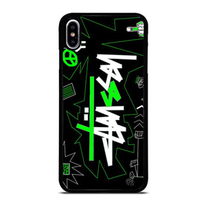 STUSSY ARTWORK LOGO iPhone XS Max Case