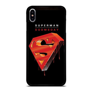SUPERMAN DOOMSDAY LOGO iPhone XS Max Case