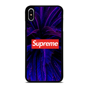 SUPREME GLOWING PALM TREE iPhone XS Max Case